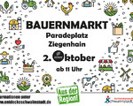 2. Oktober: Bauernmarkt in Ziegenhain